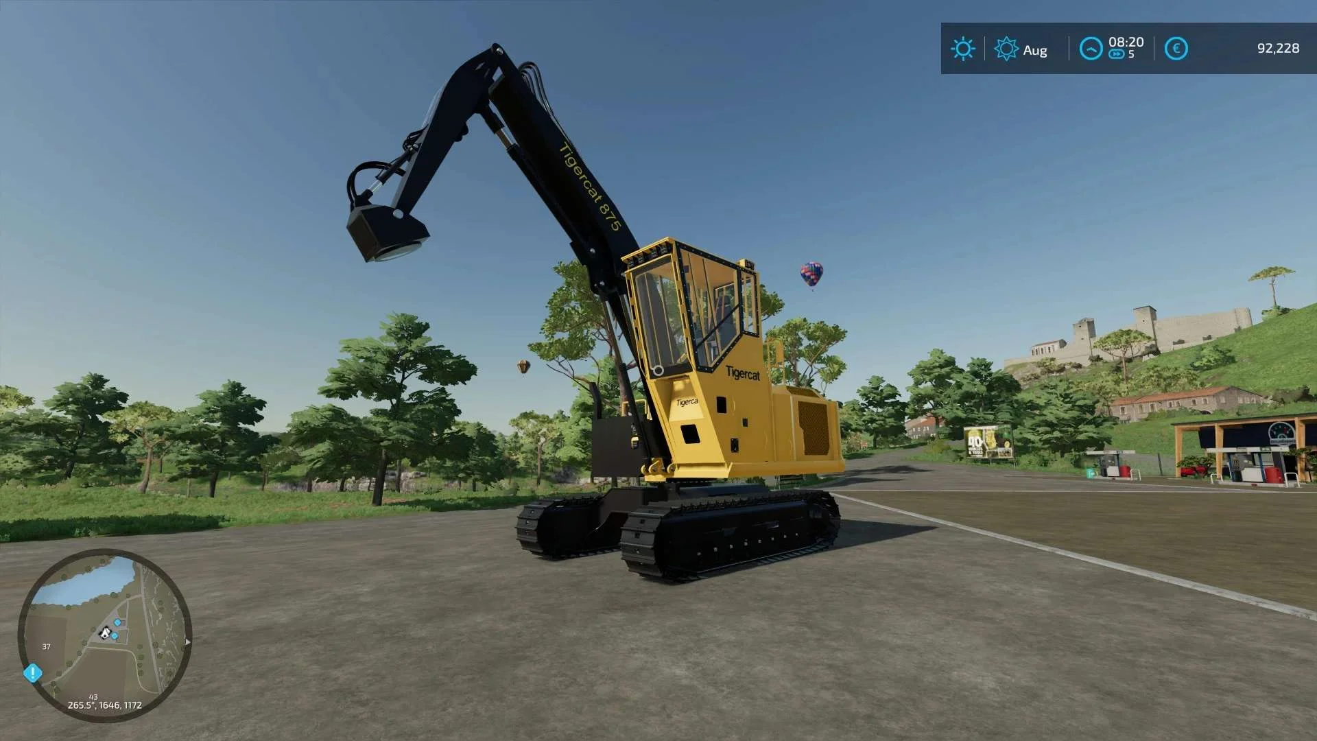 AJ Deere Tigercat swing machines pack v1.0 FS22 FS22 Mod Free Download