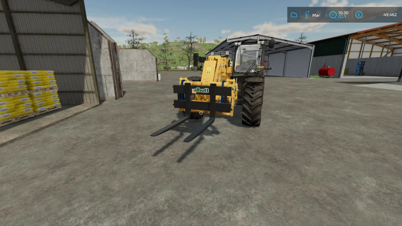 Albutt Pallet Forks V1.0 FS22 FS22 Mod Free Download