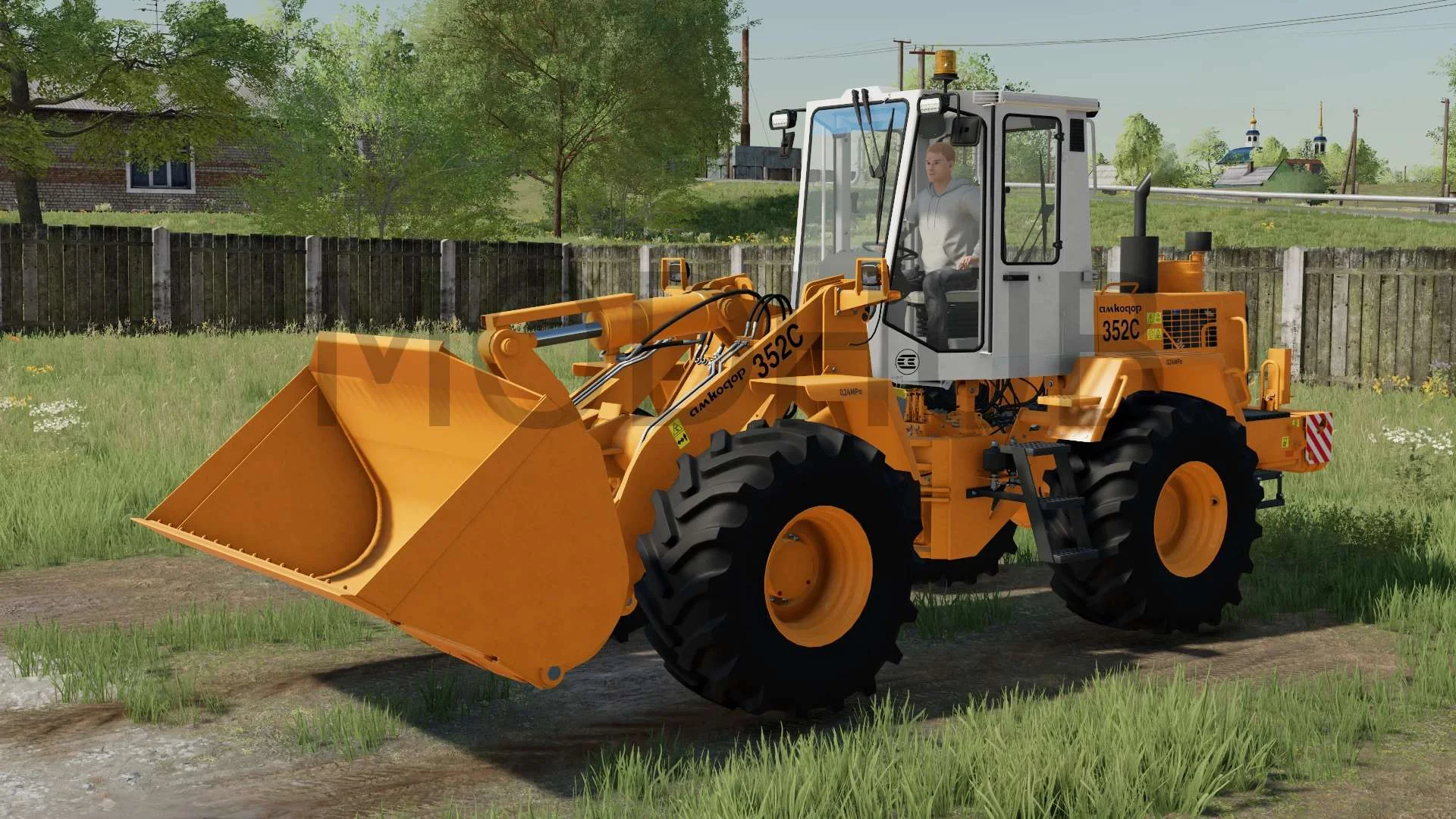 Amkodor 352C v1.0 FS22 FS22 Mod Free Download