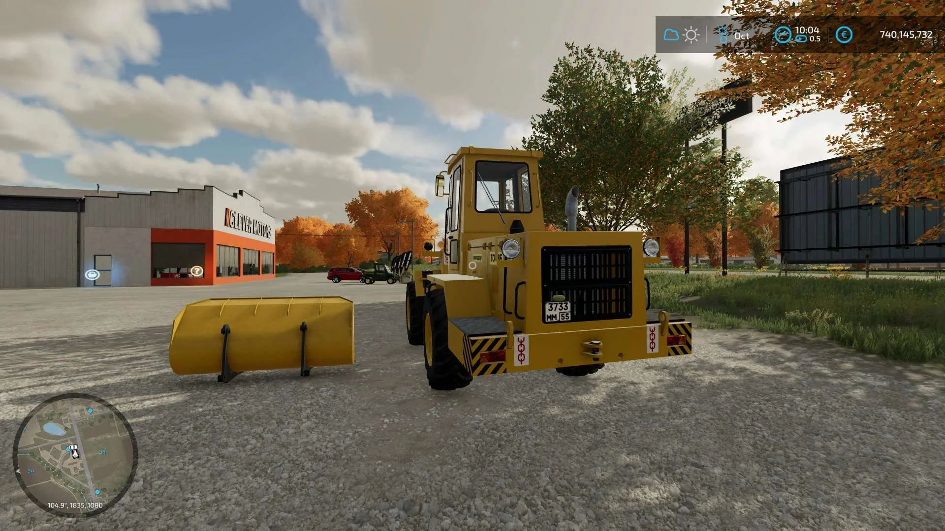 Amkodor TO-18B v1.0 FS22 FS22 Mod Free Download