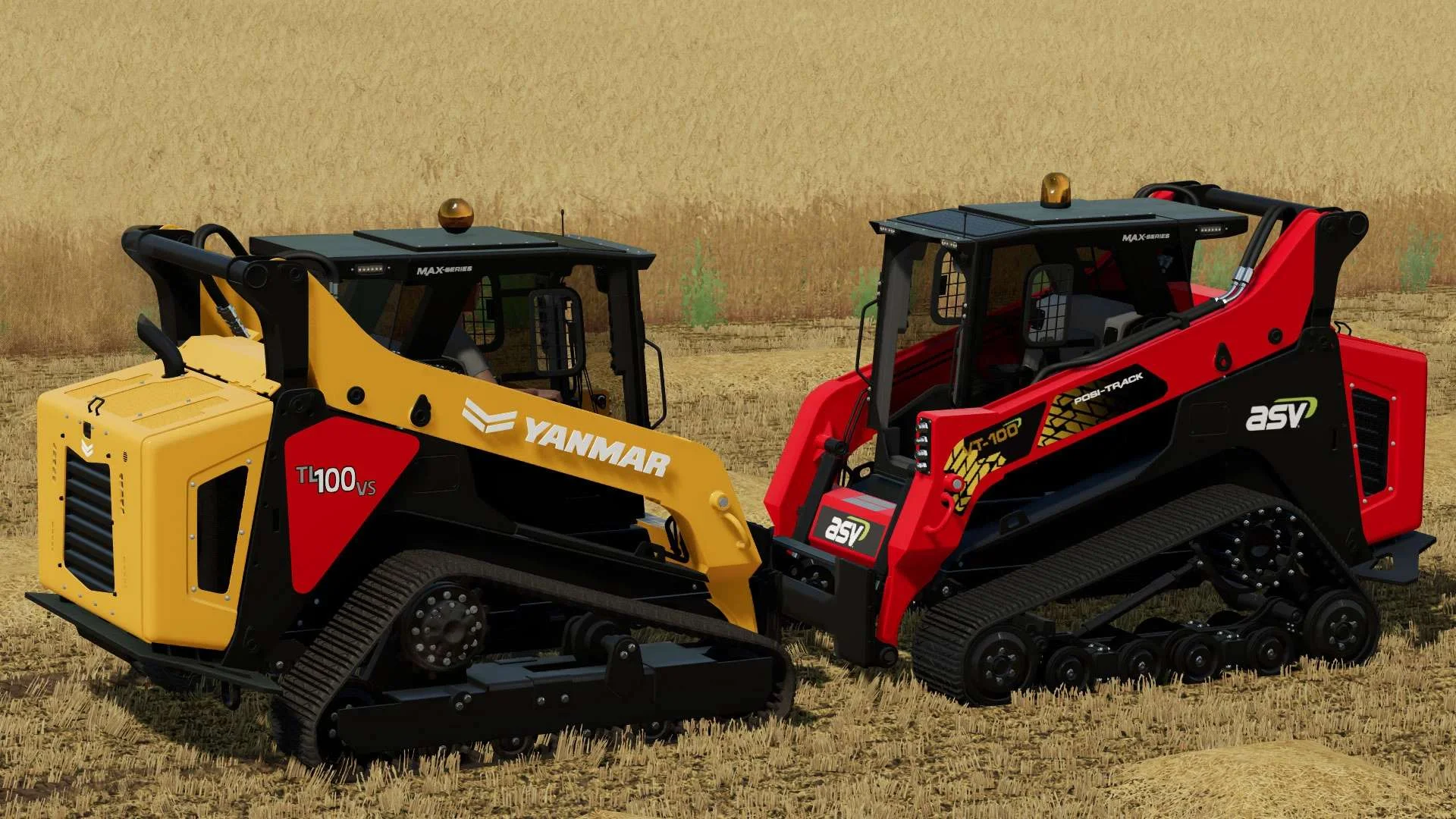 ASV VT100/Yanmar TL100VS Skid Steer v1.0 FS22 FS22 Mod Free Download