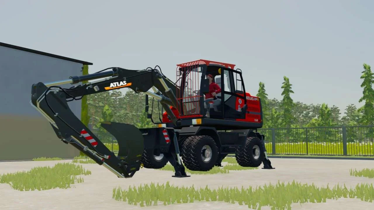 ATLAS 160 W v1.0 FS22 FS22 Mod Free Download