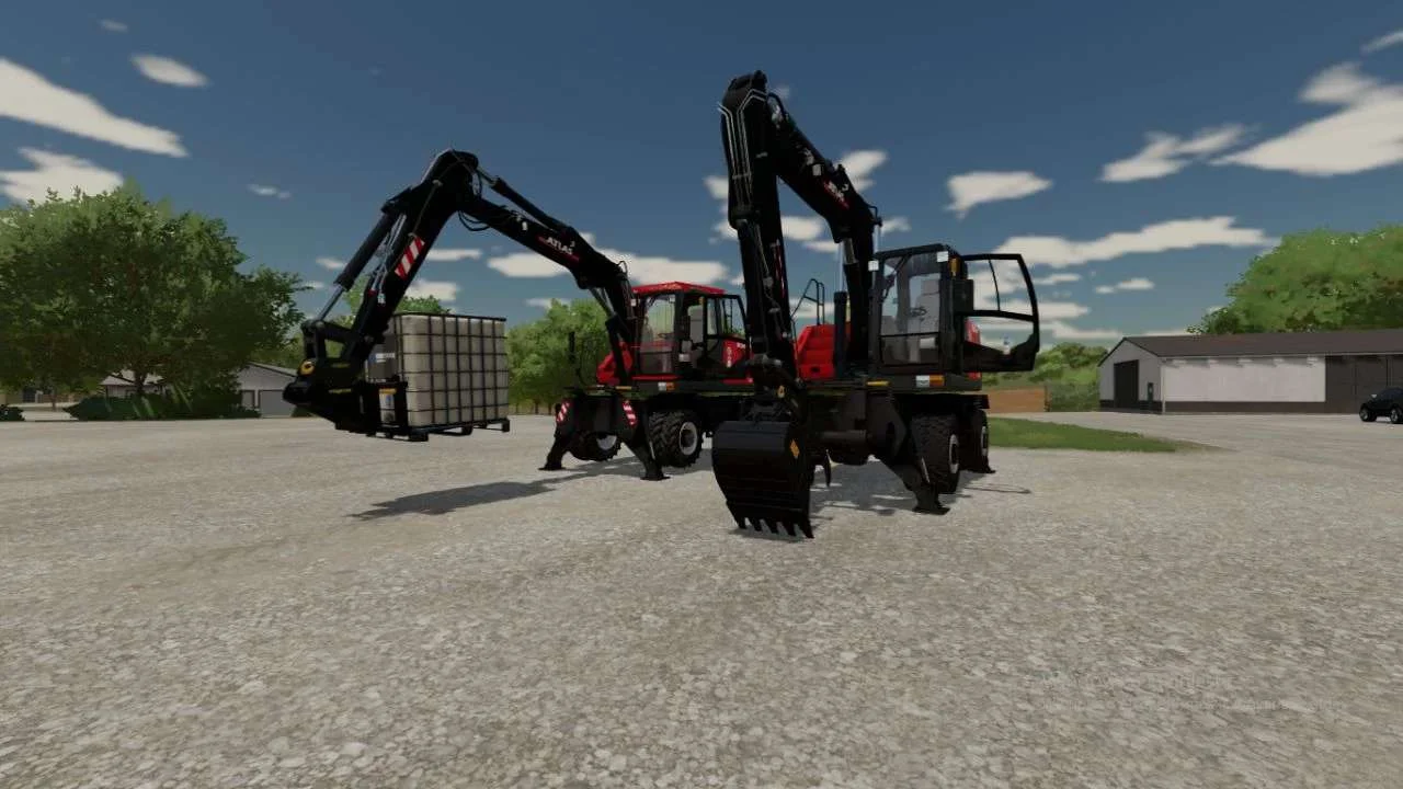 ATLAS 160 W v1.1 FS22 FS22 Mod Free Download