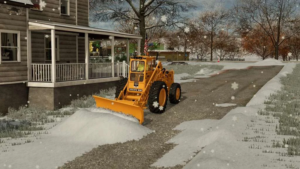 BM Volvo Snow Gear v1.0 FS22 FS22 Mod Free Download