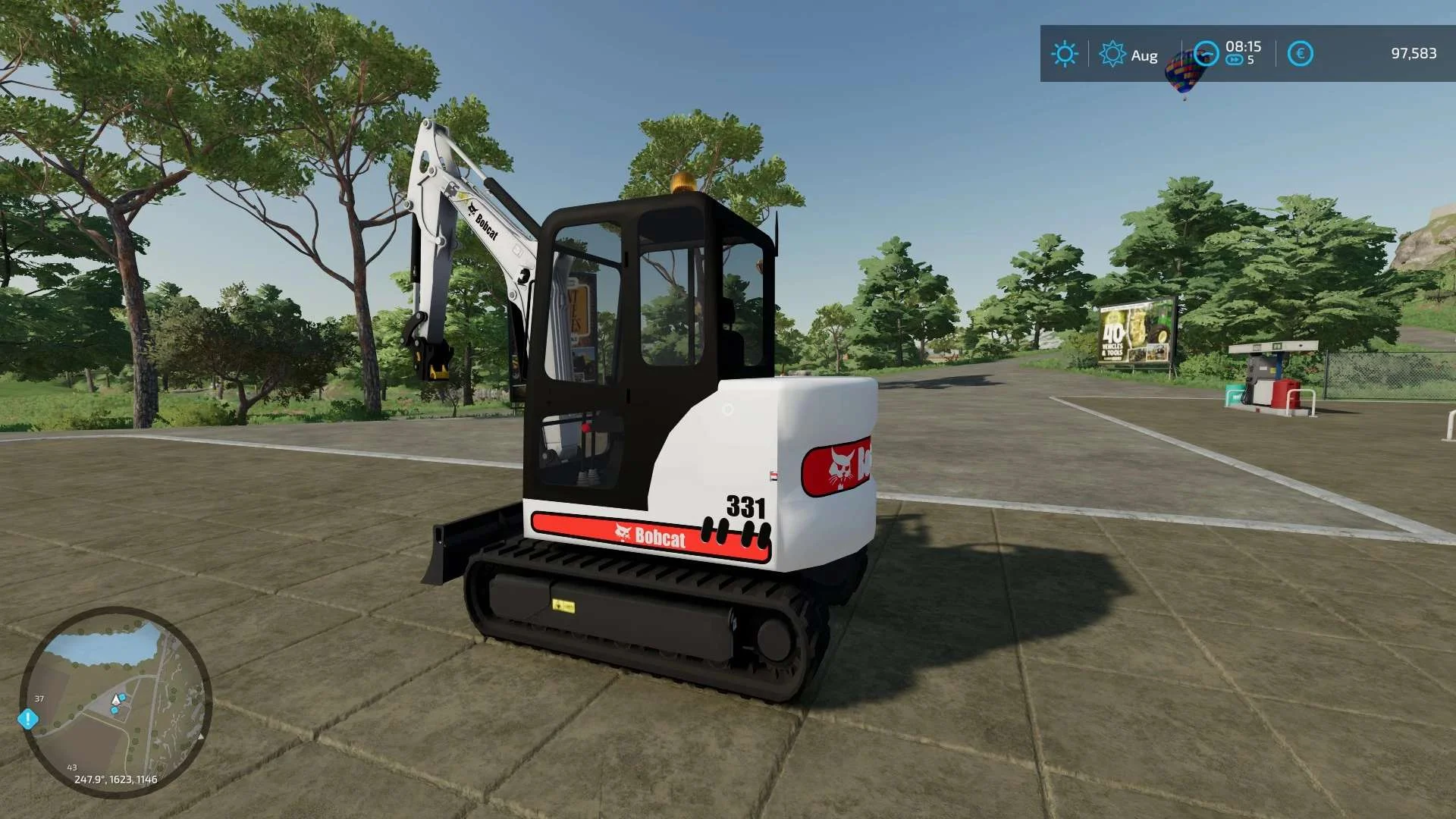 Bobcat 311 v1.0 FS22 FS22 Mod Free Download
