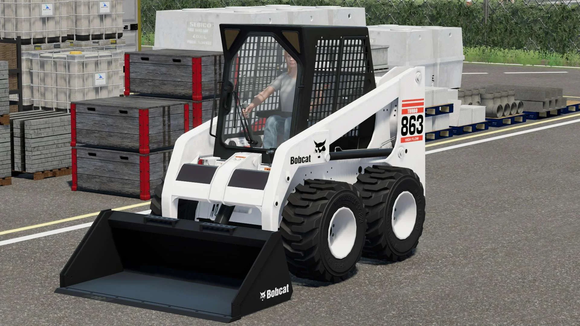 Bobcat 863 Turbo v1.0 FS22 FS22 Mod Free Download