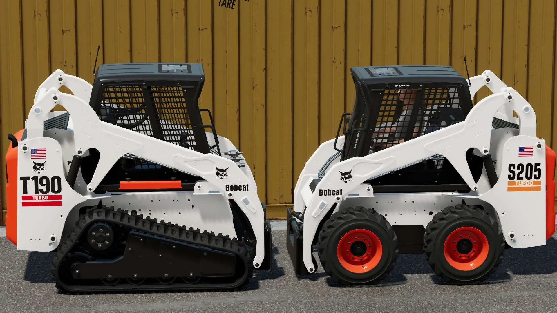 Bobcat T190 Turbo & 773G/S175/S205 v1.0 FS22 FS22 Mod Free Download