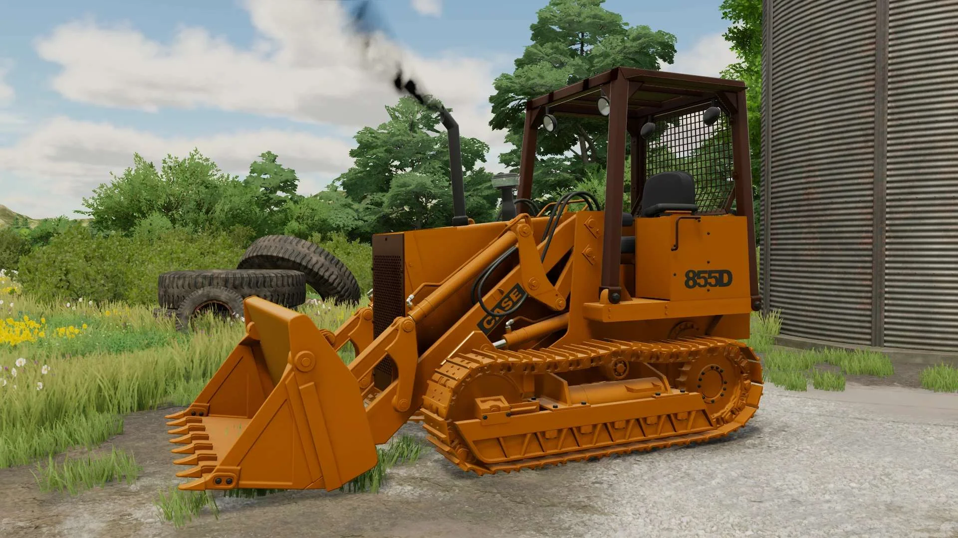 Case 855D Track Loader V1.0.0.1 FS22 FS22 Mod Free Download