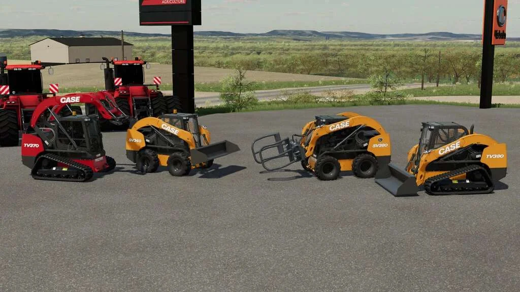 Case Skid Steer Pack 2018 v1.0 FS22 FS22 Mod Free Download