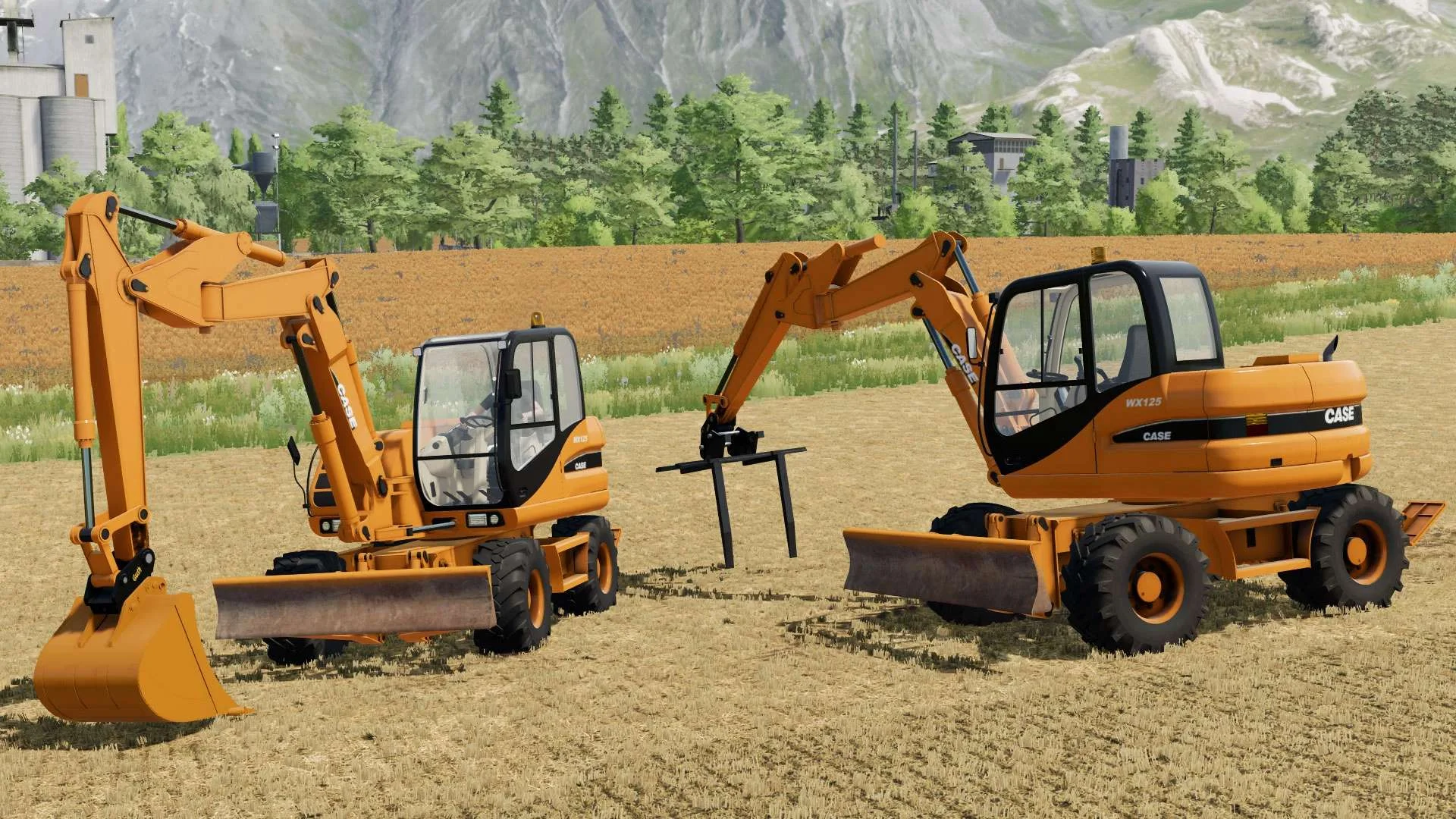 Case WX 125 v1.0 FS22 FS22 Mod Free Download