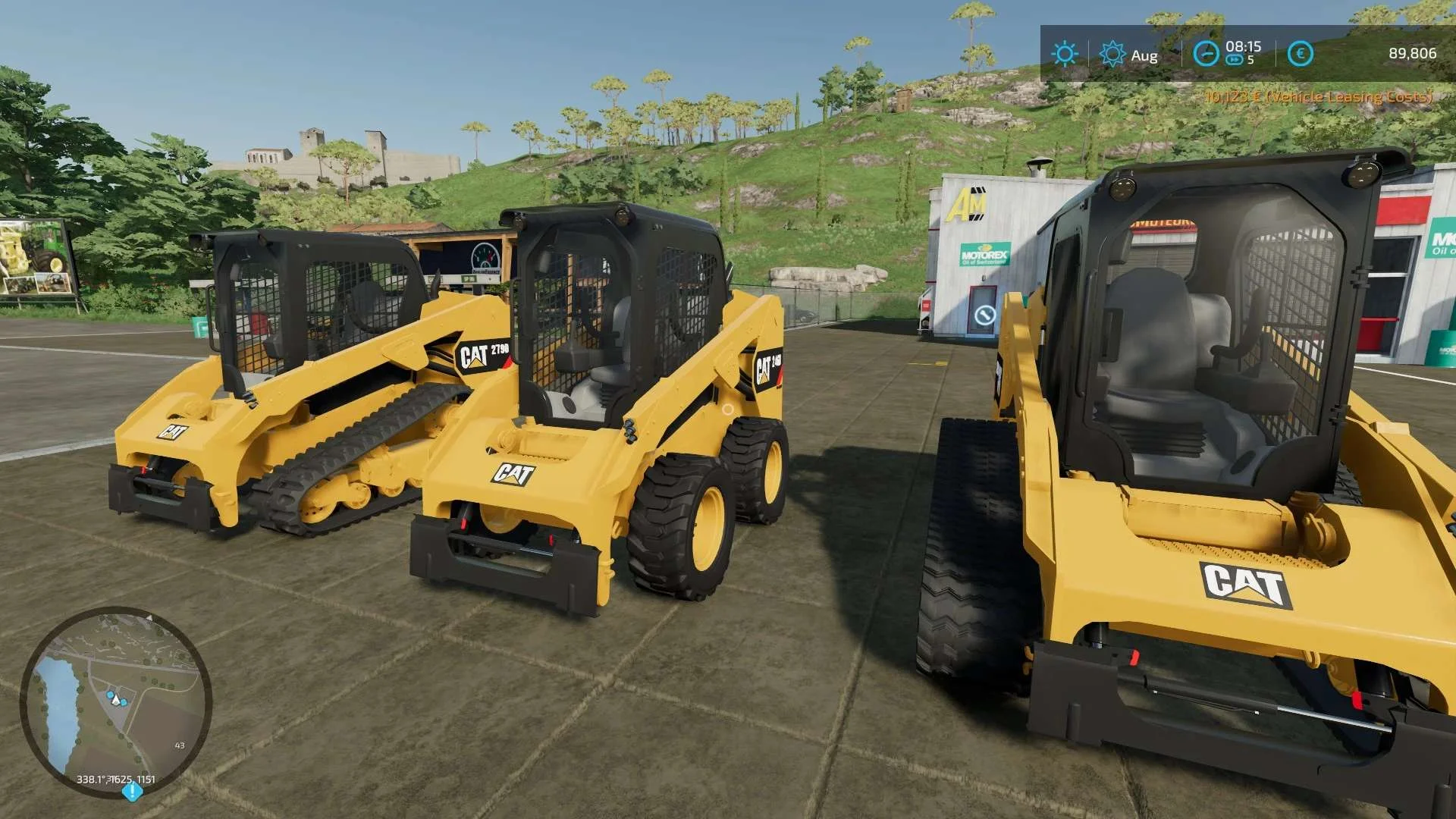 CAT 246d v1.0 FS22 FS22 Mod Free Download