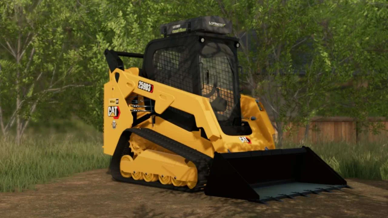 Cat 259D3 v1.0 FS22 FS22 Mod Free Download
