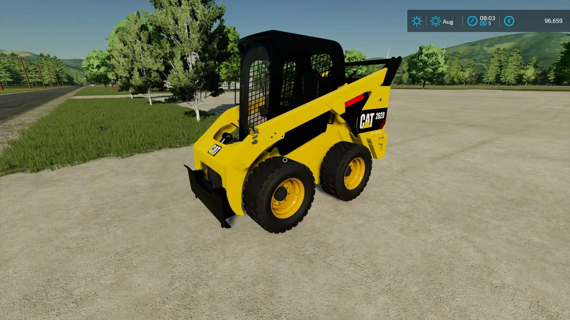 CAT 262 Skid Steer v1.0 FS22 FS22 Mod Free Download