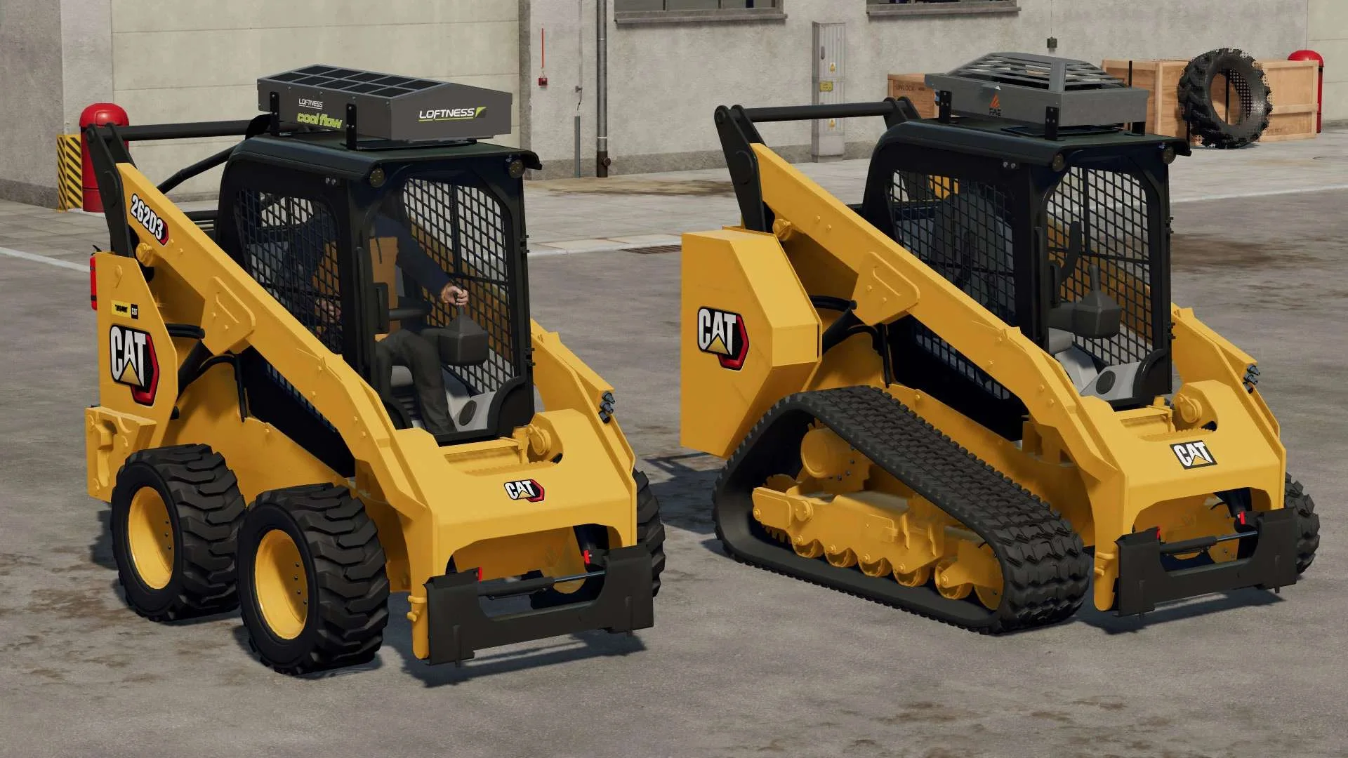 CAT 262D/272D & 289D/299D v1.0 FS22 FS22 Mod Free Download