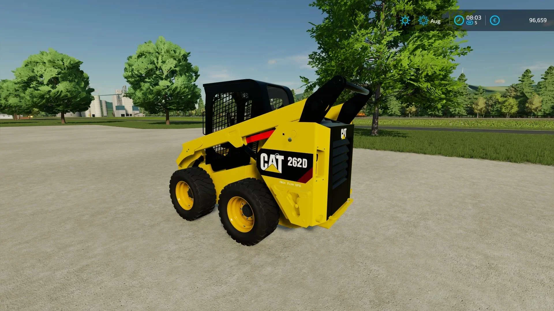 Cat 262d v1.0 FS22 FS22 Mod Free Download