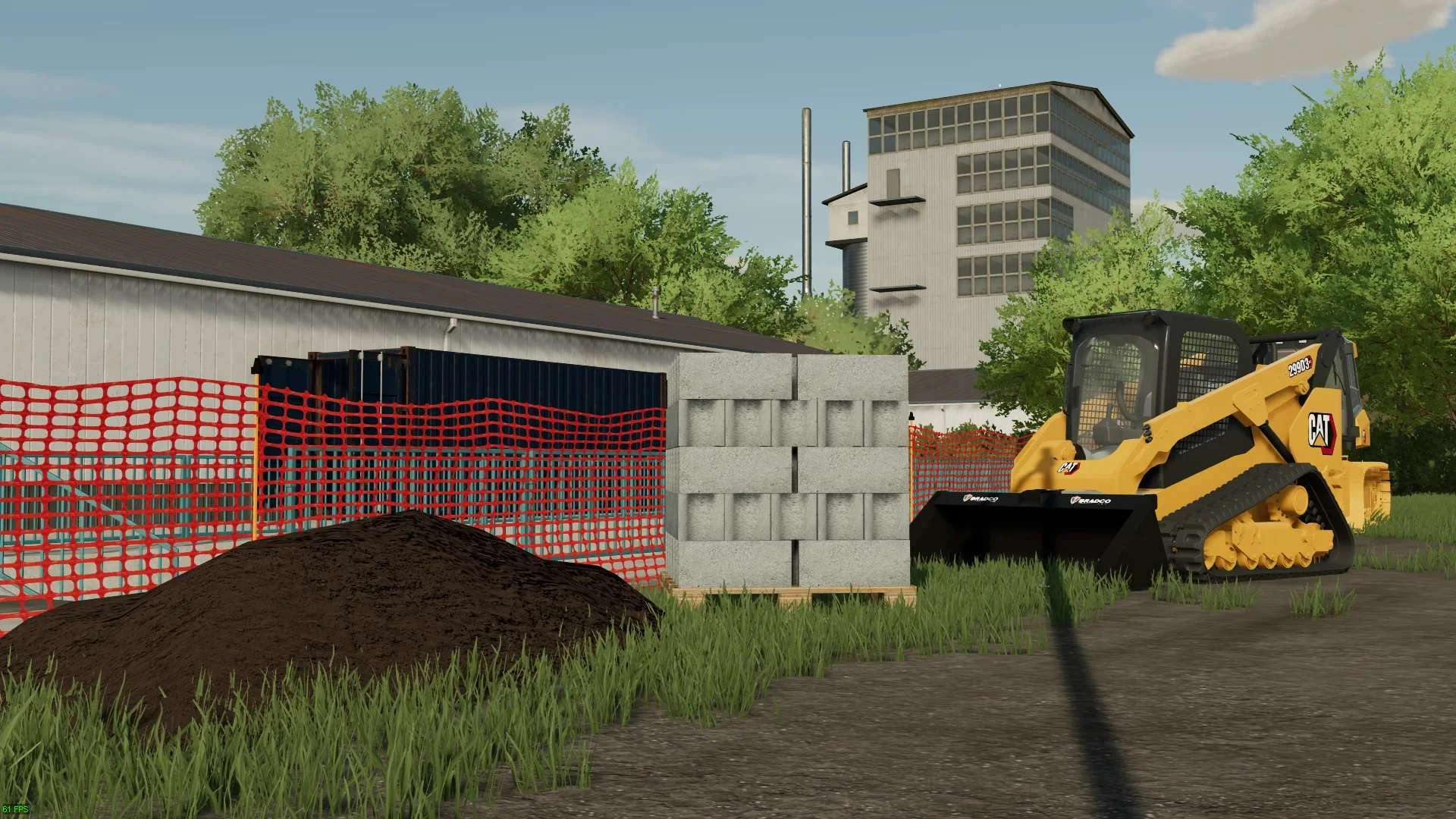 CAT 299D3 v1.0 FS22 FS22 Mod Free Download