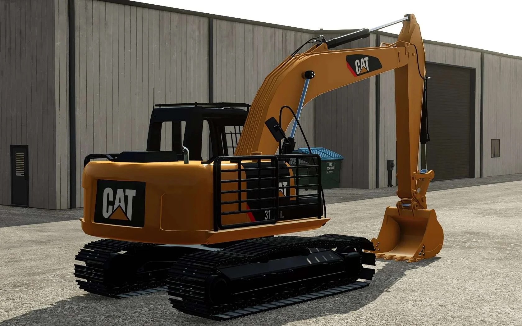 Cat 313D v1.0 FS22 FS22 Mod Free Download