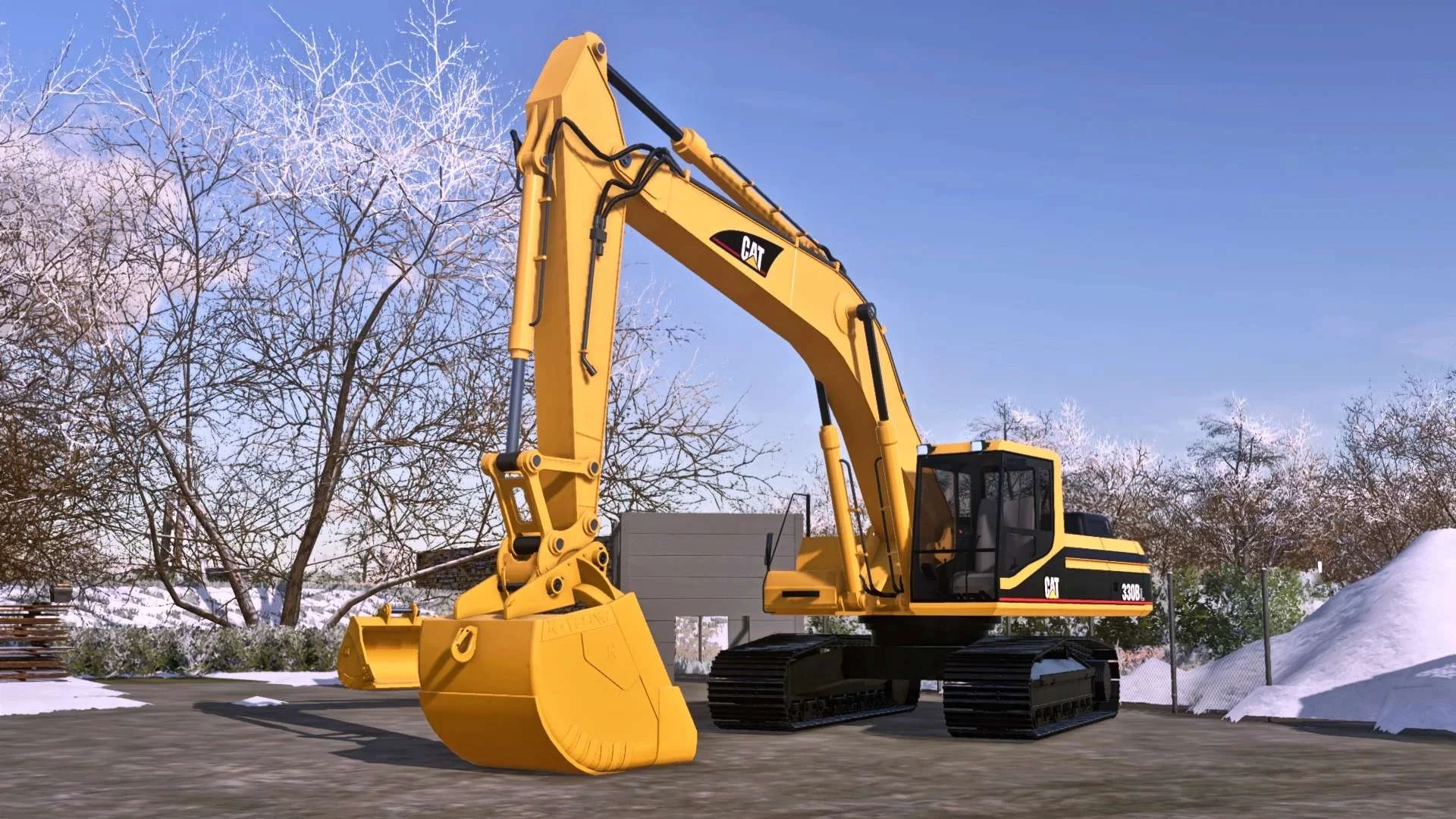 CAT 330BL v1.0 FS22 FS22 Mod Free Download