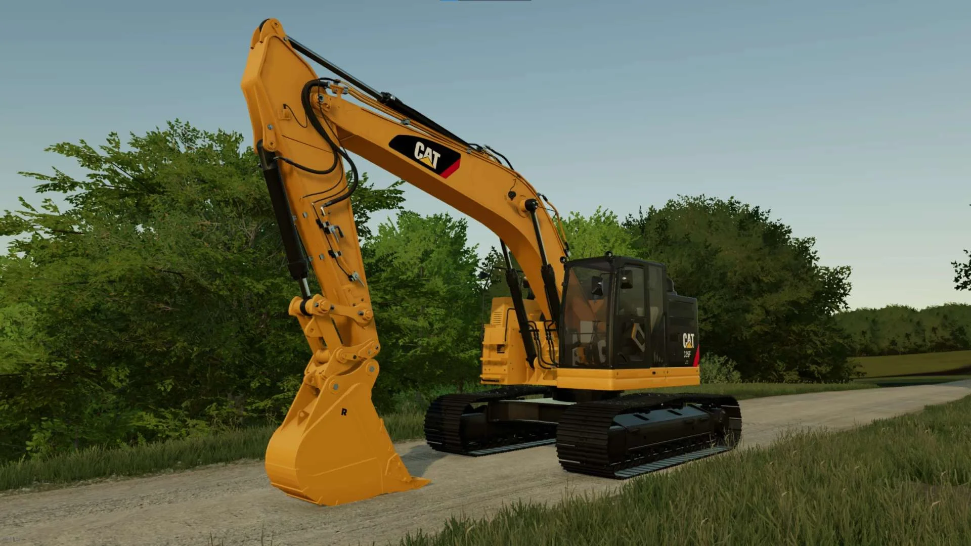 Cat 335F v1.0 FS22 FS22 Mod Free Download