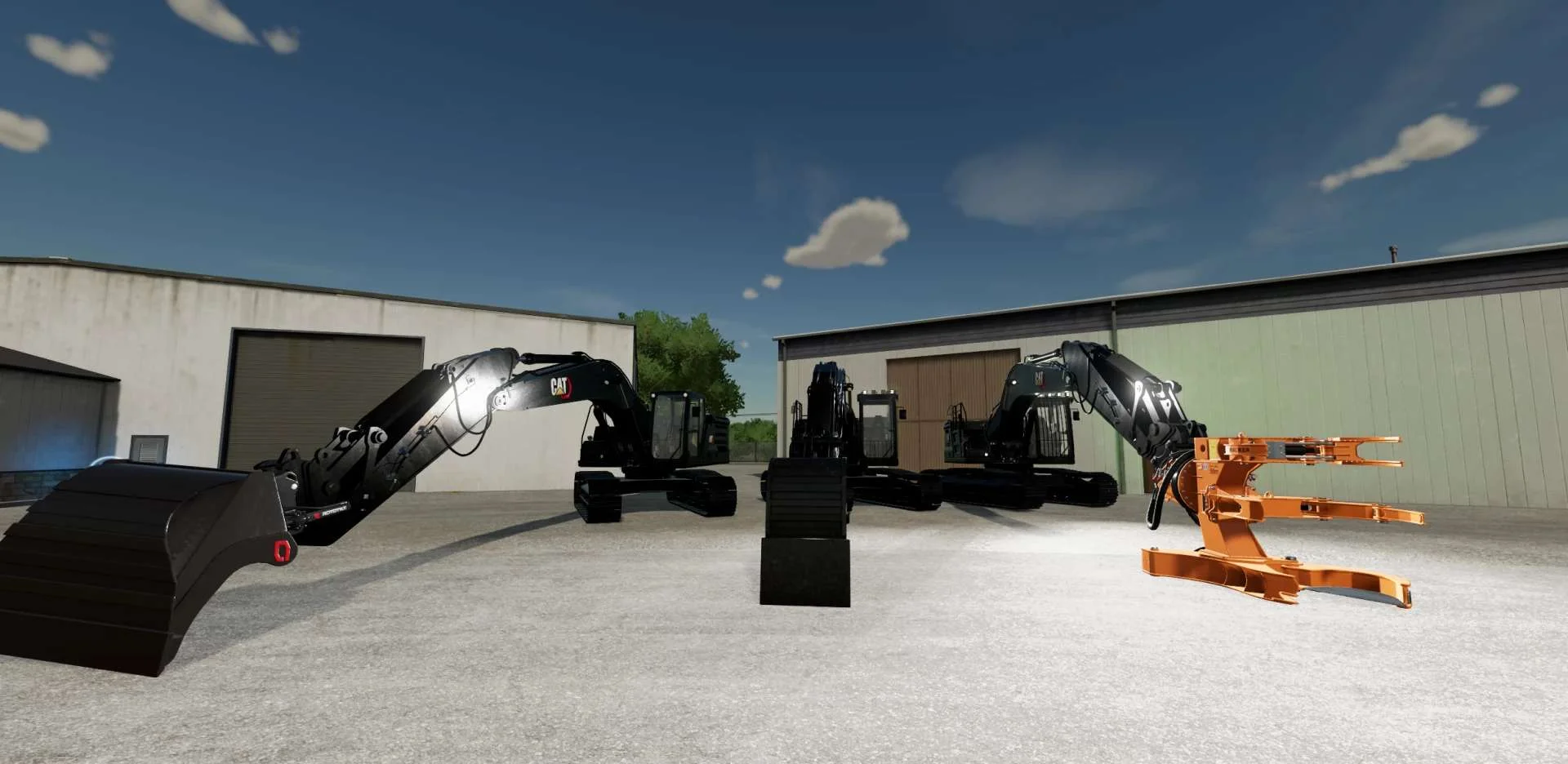 Cat 336 next gen black beauty (Forst) v1.0 FS22 FS22 Mod Free Download
