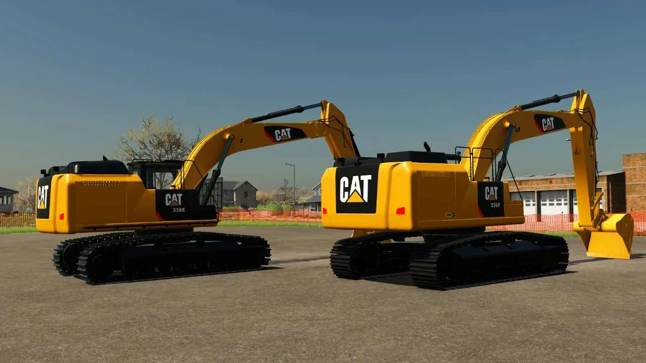 Cat 336E/F Pack v1.0 FS22 FS22 Mod Free Download