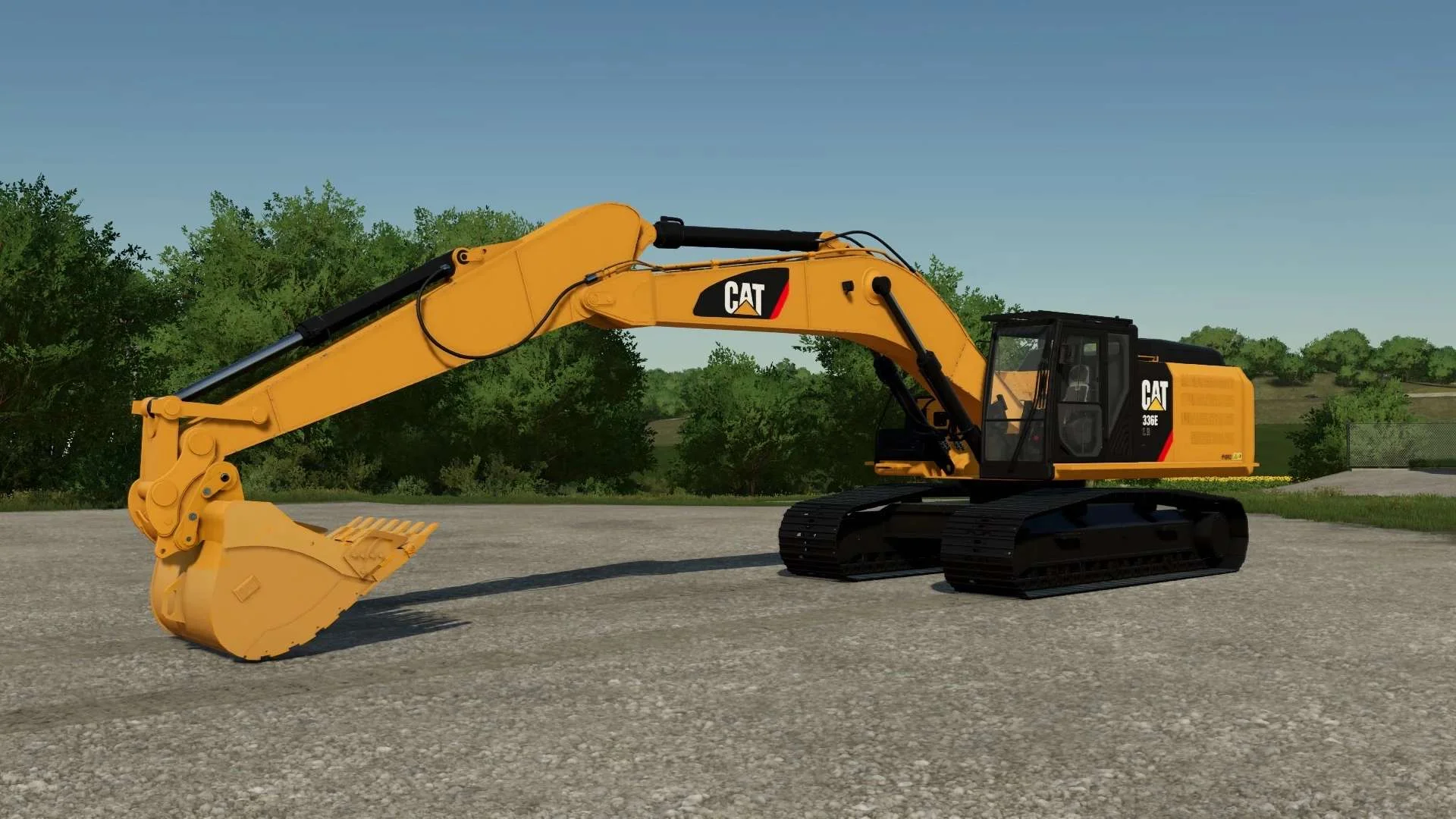 Cat 336E F v1.0 FS22 FS22 Mod Free Download