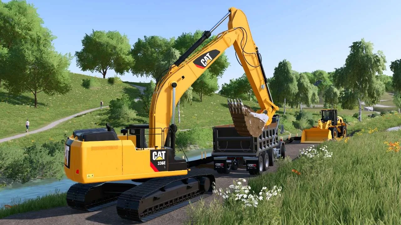 Cat 336EF v2.0 FS22 FS22 Mod Free Download