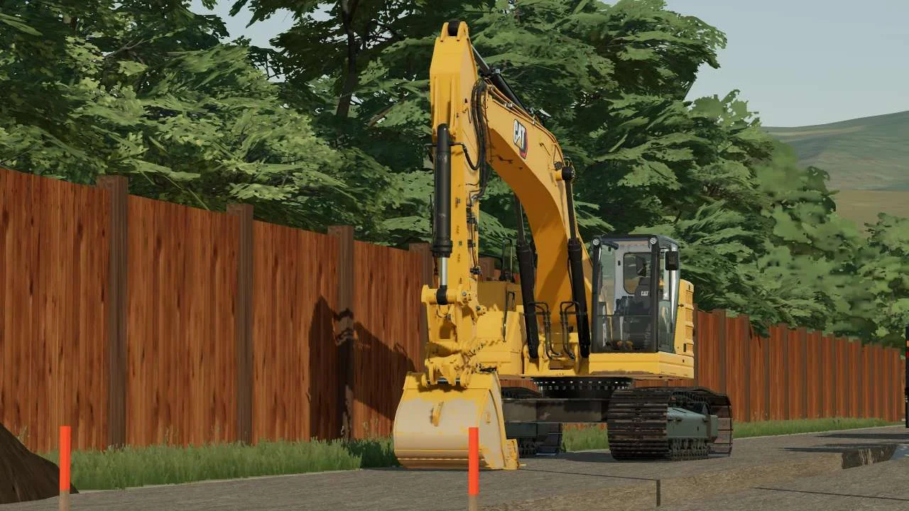 Cat 355 v1.0 FS22 FS22 Mod Free Download