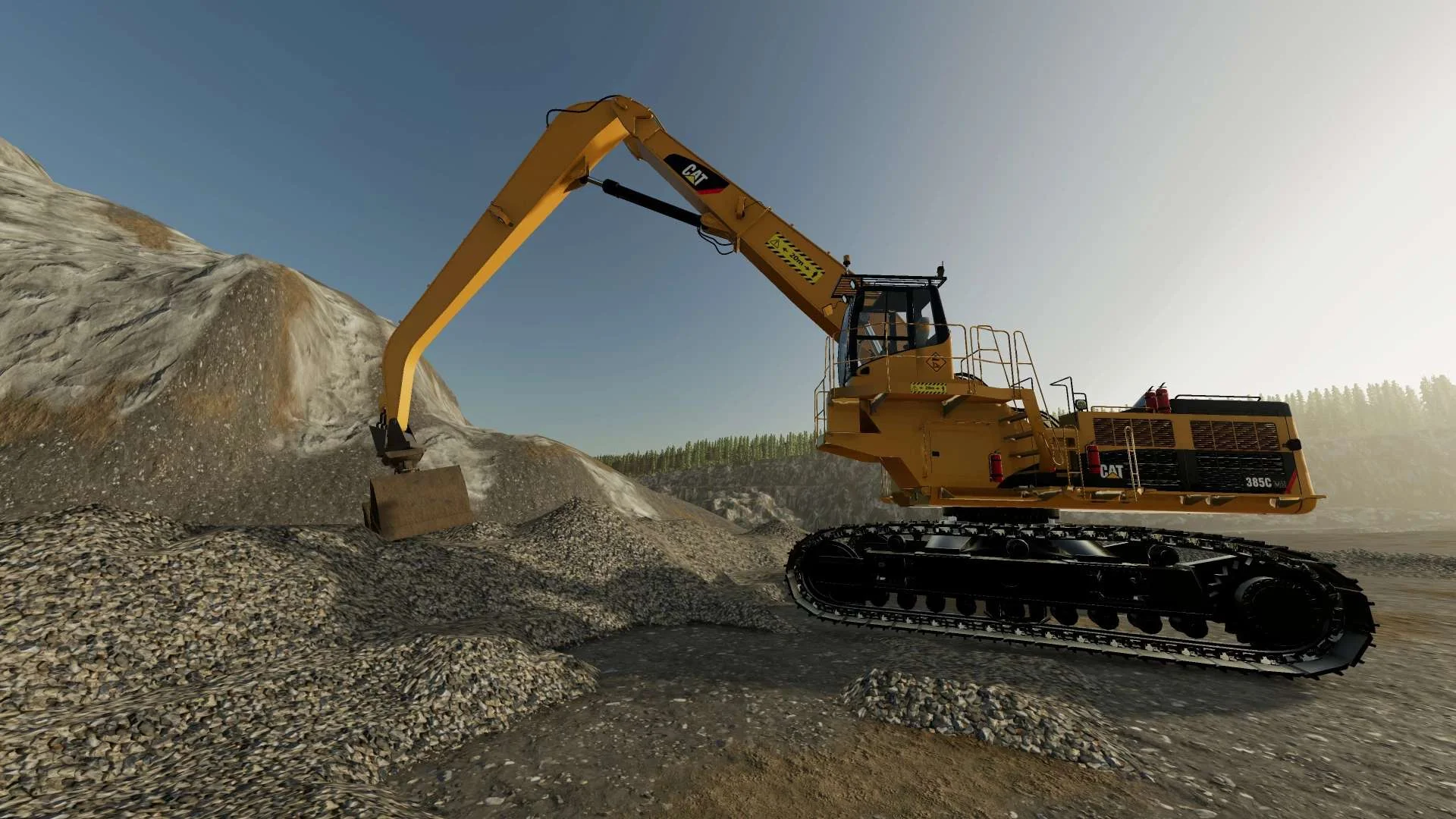 CAT 385C MH FSM Overhaul v1.0 FS22 FS22 Mod Free Download