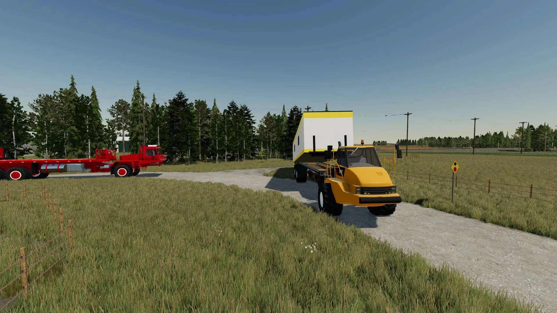 Cat 725A Bed Truck v1.0 FS22 FS22 Mod Free Download