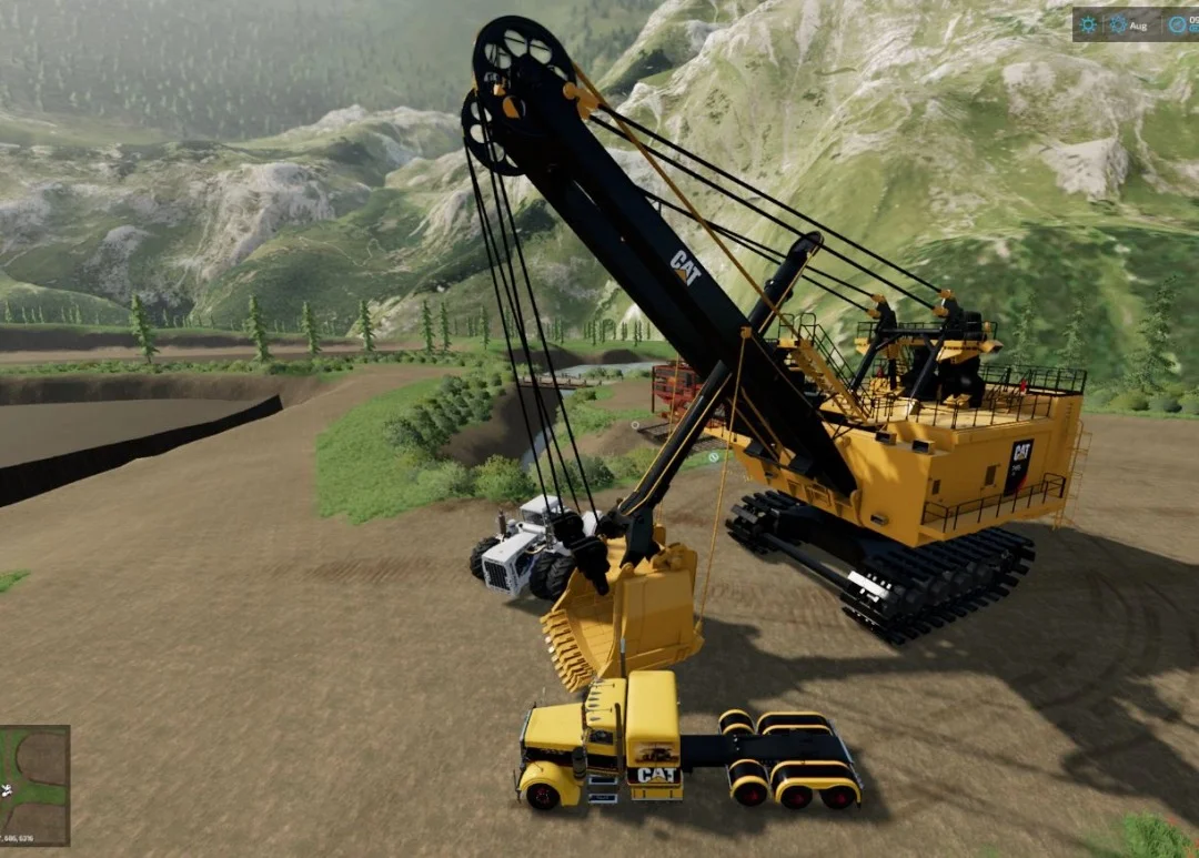 Cat 7495HD Shovel Bucket V2.0 FS22 FS22 Mod Free Download