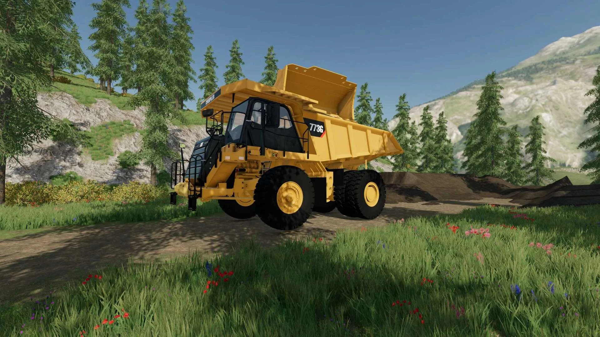 Cat 773 v1.0 FS22 FS22 Mod Free Download