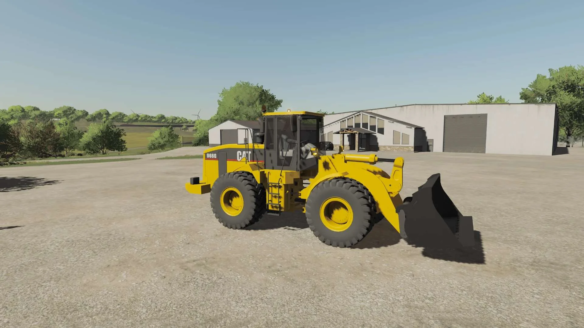 Cat 966G Wheeled Loader v1.0 FS22 FS22 Mod Free Download