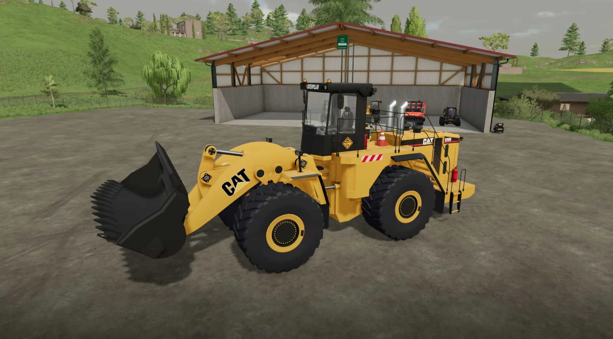 CAT 990H Mining Loader v1.0 FS22 FS22 Mod Free Download