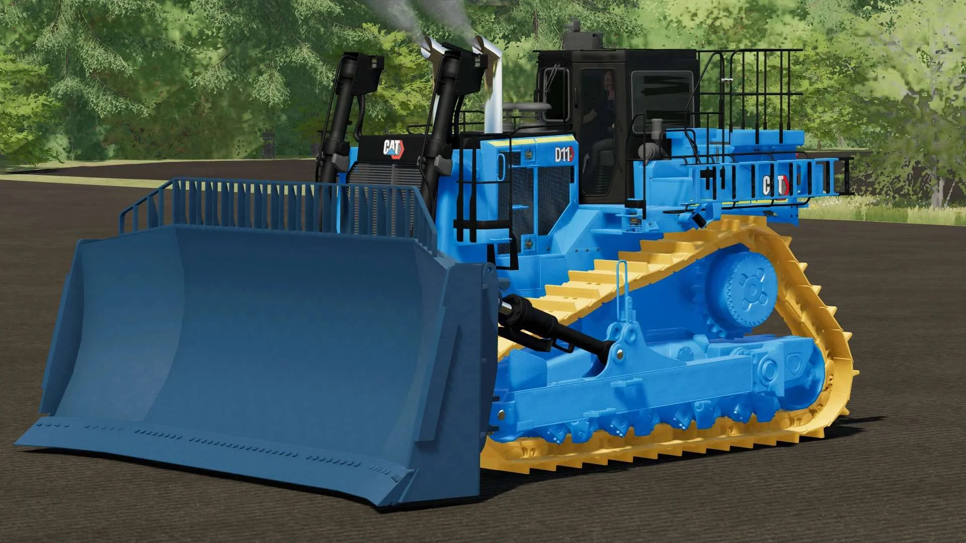CAT D11 Next Gen v1.0 FS22 FS22 Mod Free Download