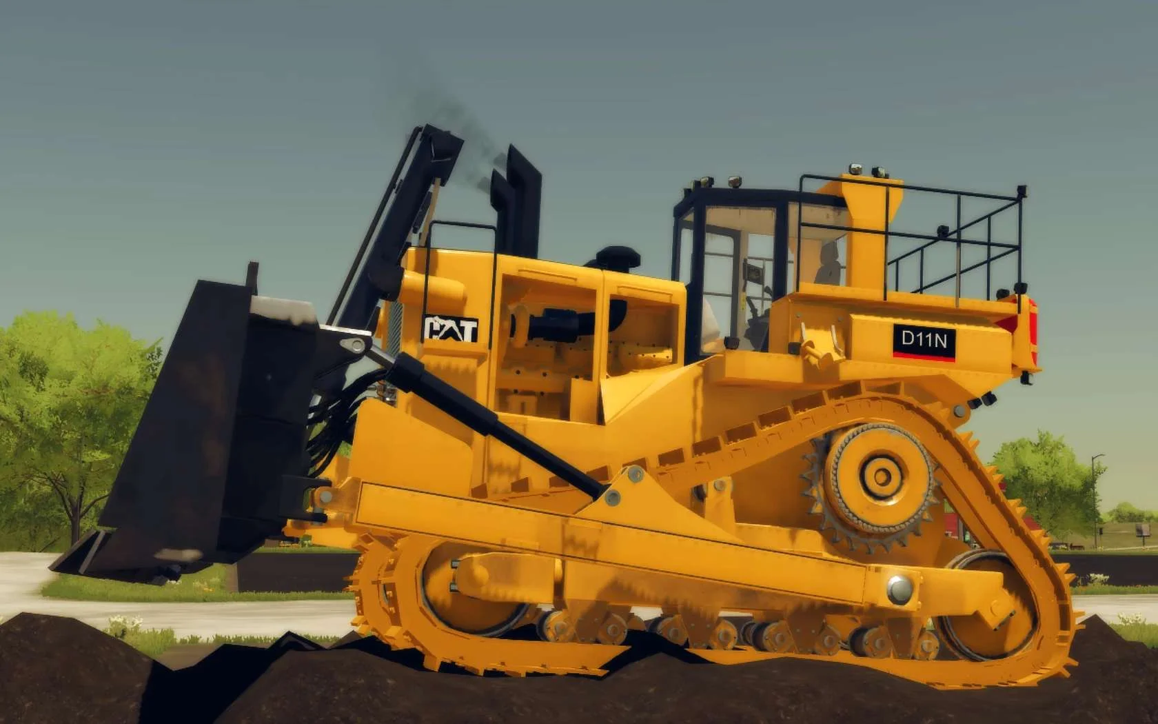 CAT D11N v1.0 FS22 FS22 Mod Free Download