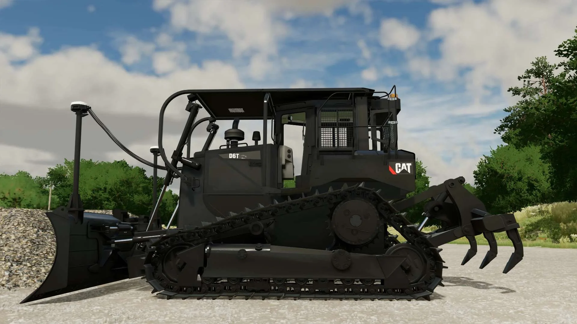 Cat D6T and Accessories v1.1 FS22 FS22 Mod Free Download