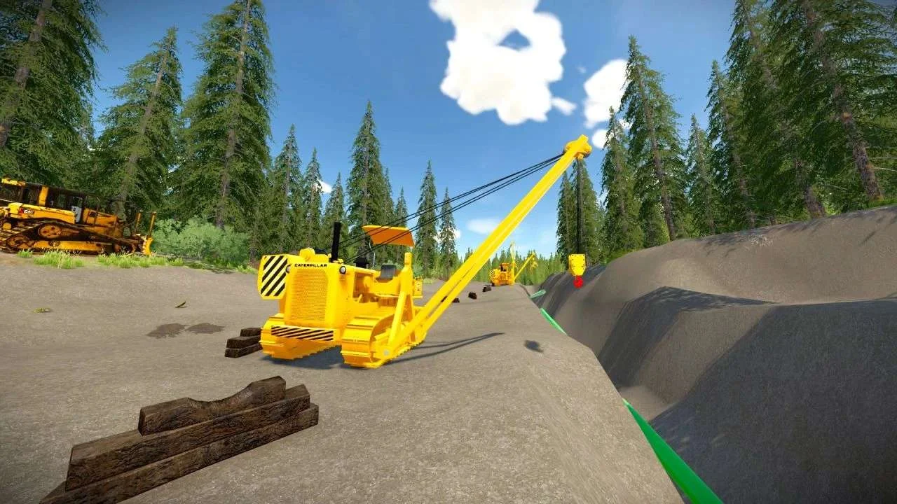 CAT D7 Sidebooms v1.0.0.1 FS22 FS22 Mod Free Download