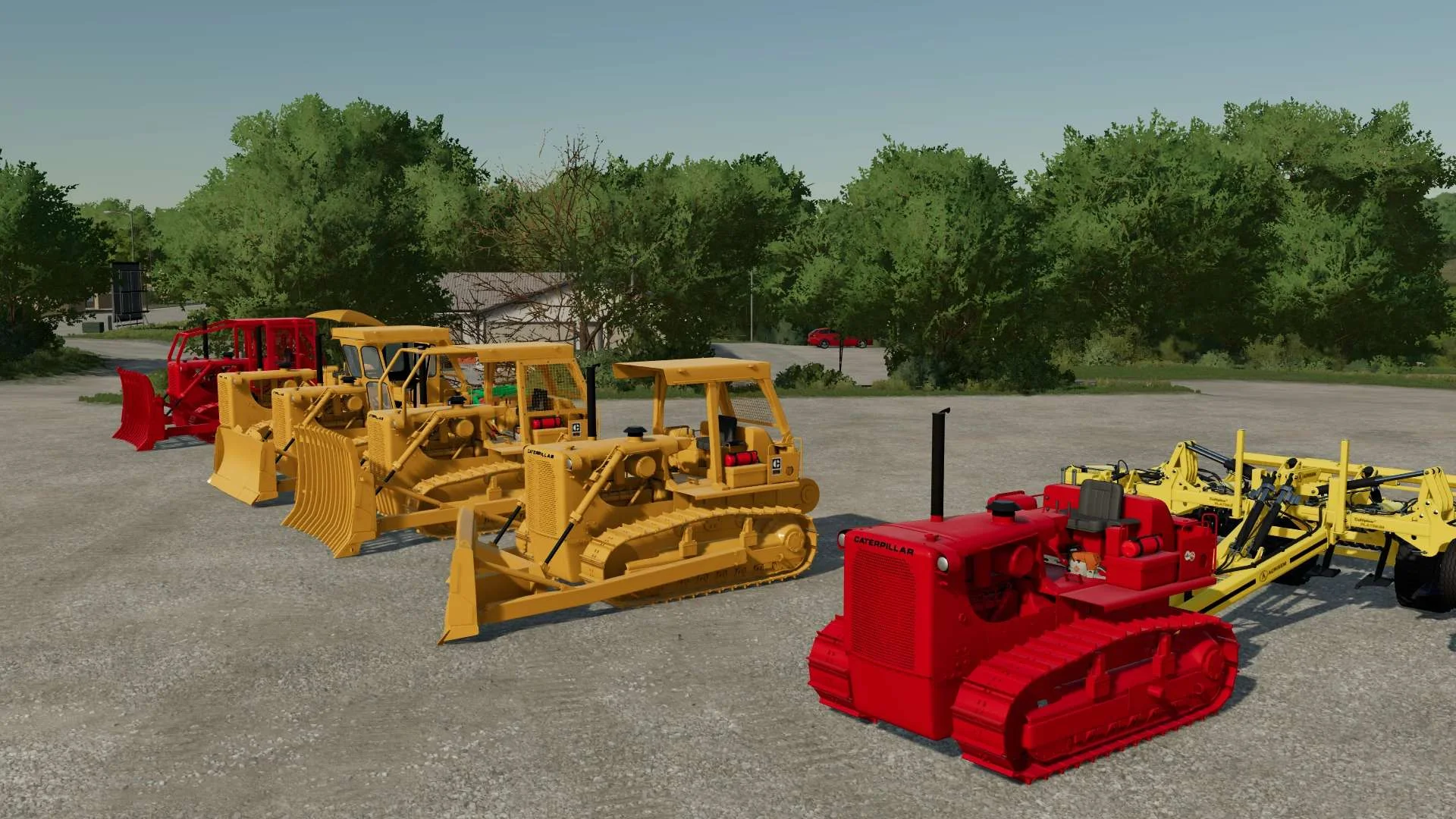 Cat D7G Pack v1.0 FS22 FS22 Mod Free Download