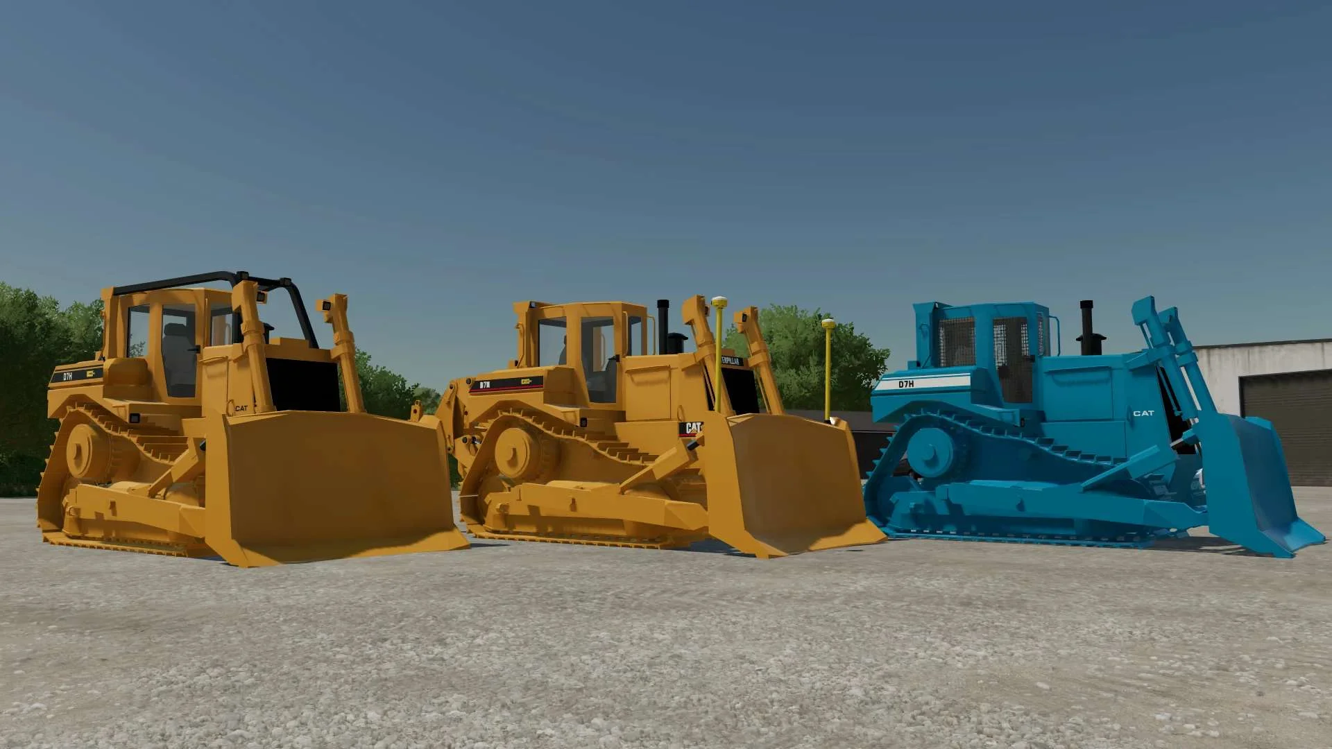 Cat D7H v1.0 FS22 FS22 Mod Free Download
