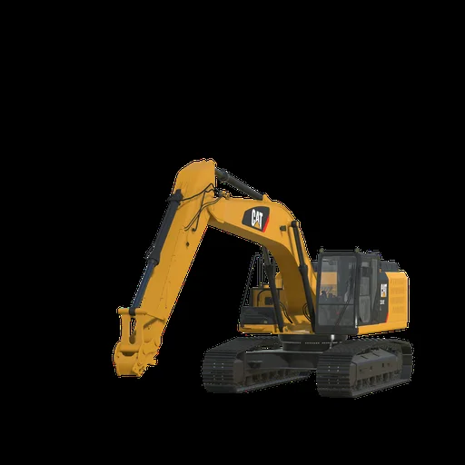Cat E/F Series Excavator Pack v1.0 FS22 FS22 Mod Free Download
