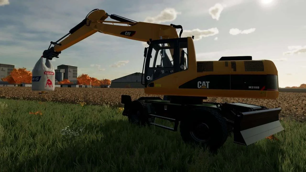 CAT M318D v1.0 FS22 FS22 Mod Free Download