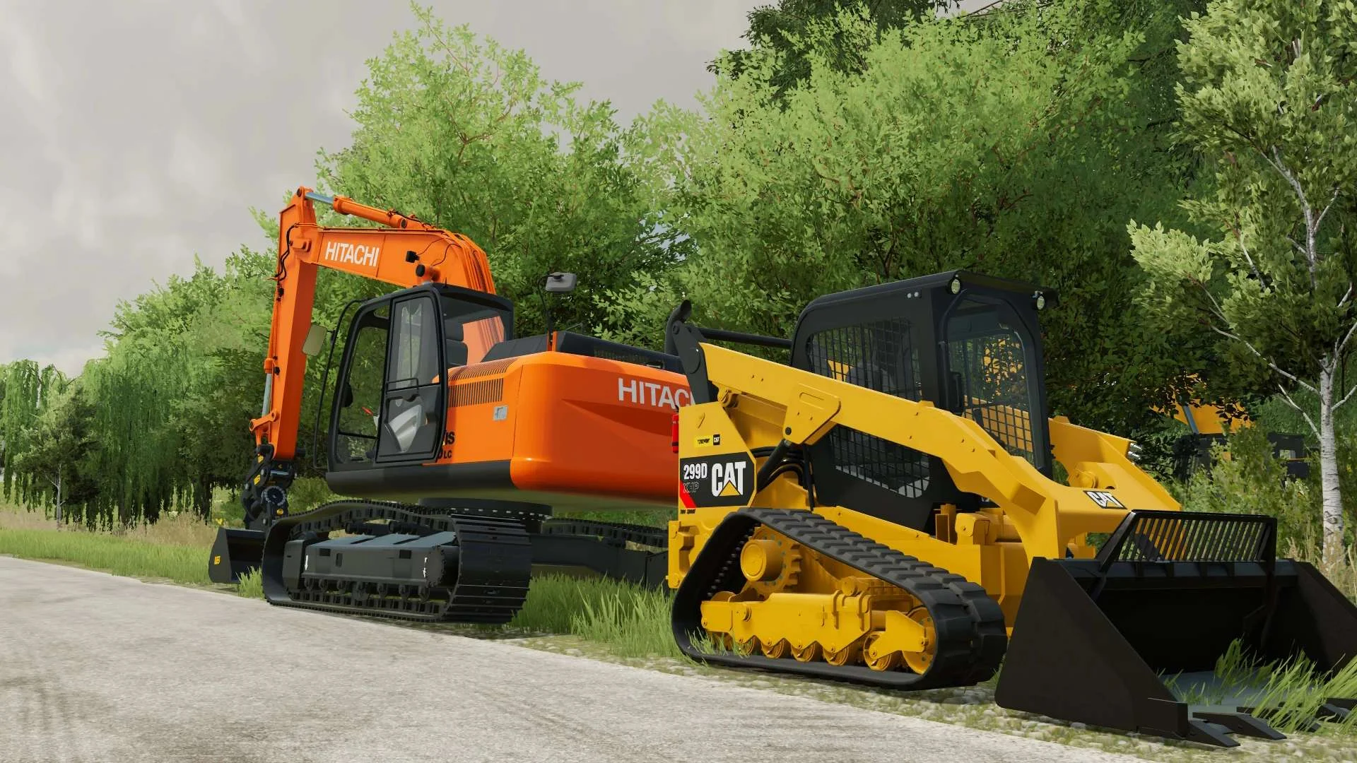 Cat Skid Steer Mega Pack v1.0 FS22 FS22 Mod Free Download
