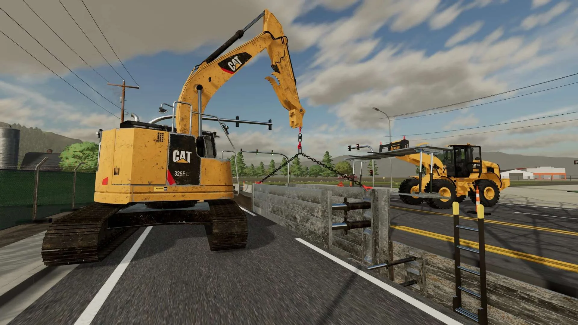 Caterpillar 325F v1.0 FS22 FS22 Mod Free Download