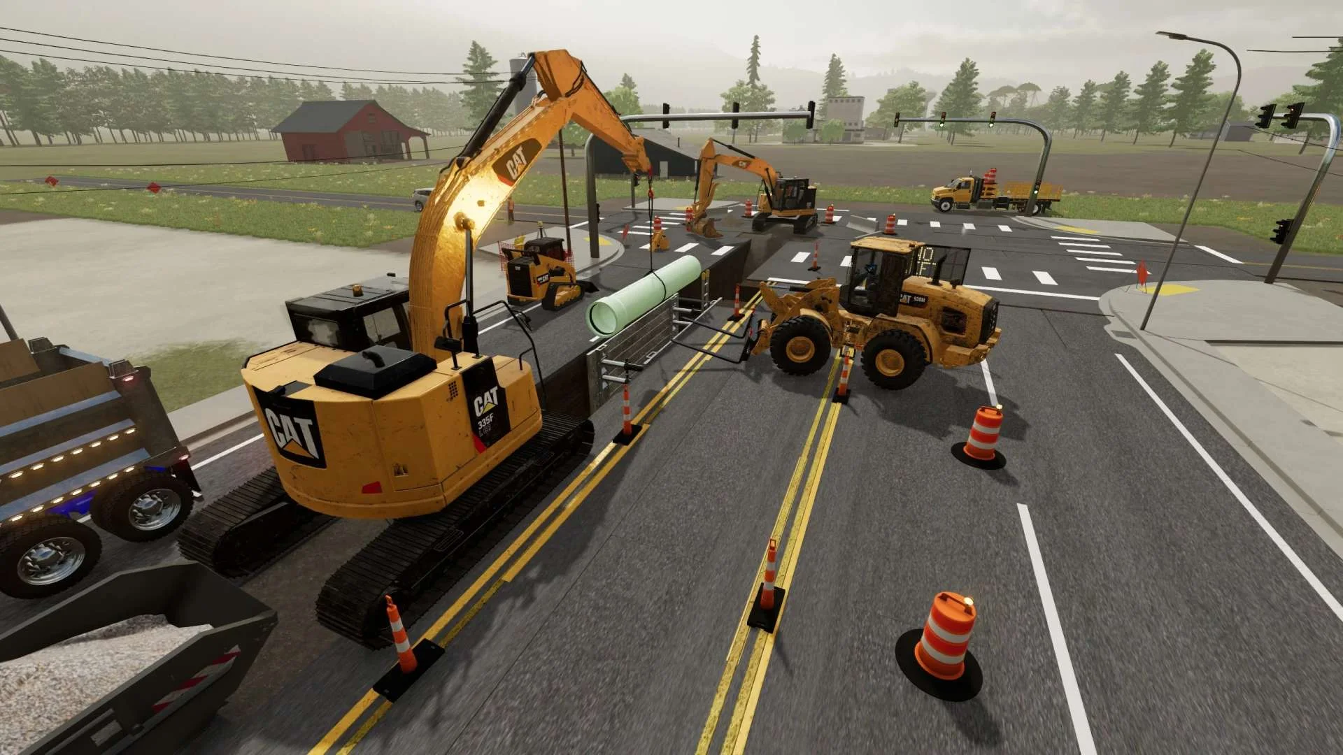 Caterpillar 335F v1.0 FS22 FS22 Mod Free Download