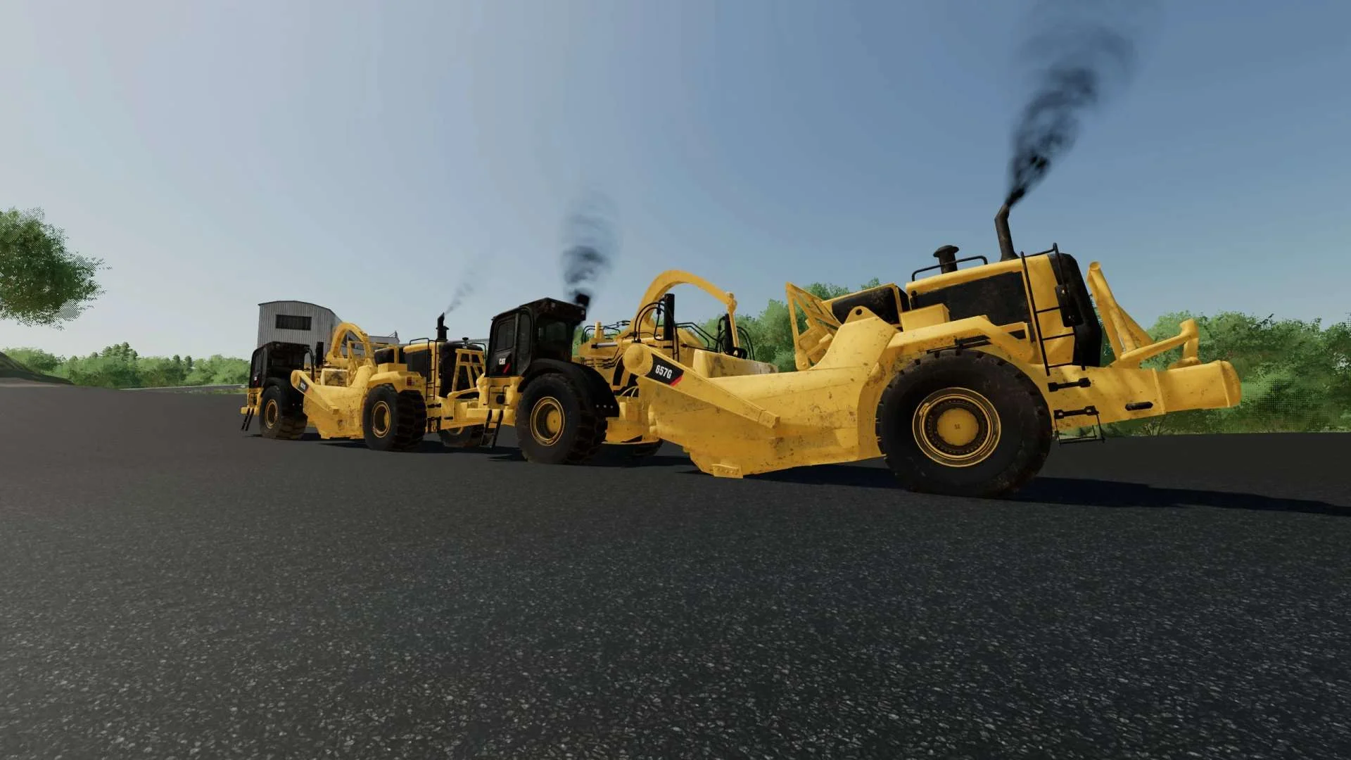 Caterpillar 657G v1.0 FS22 FS22 Mod Free Download