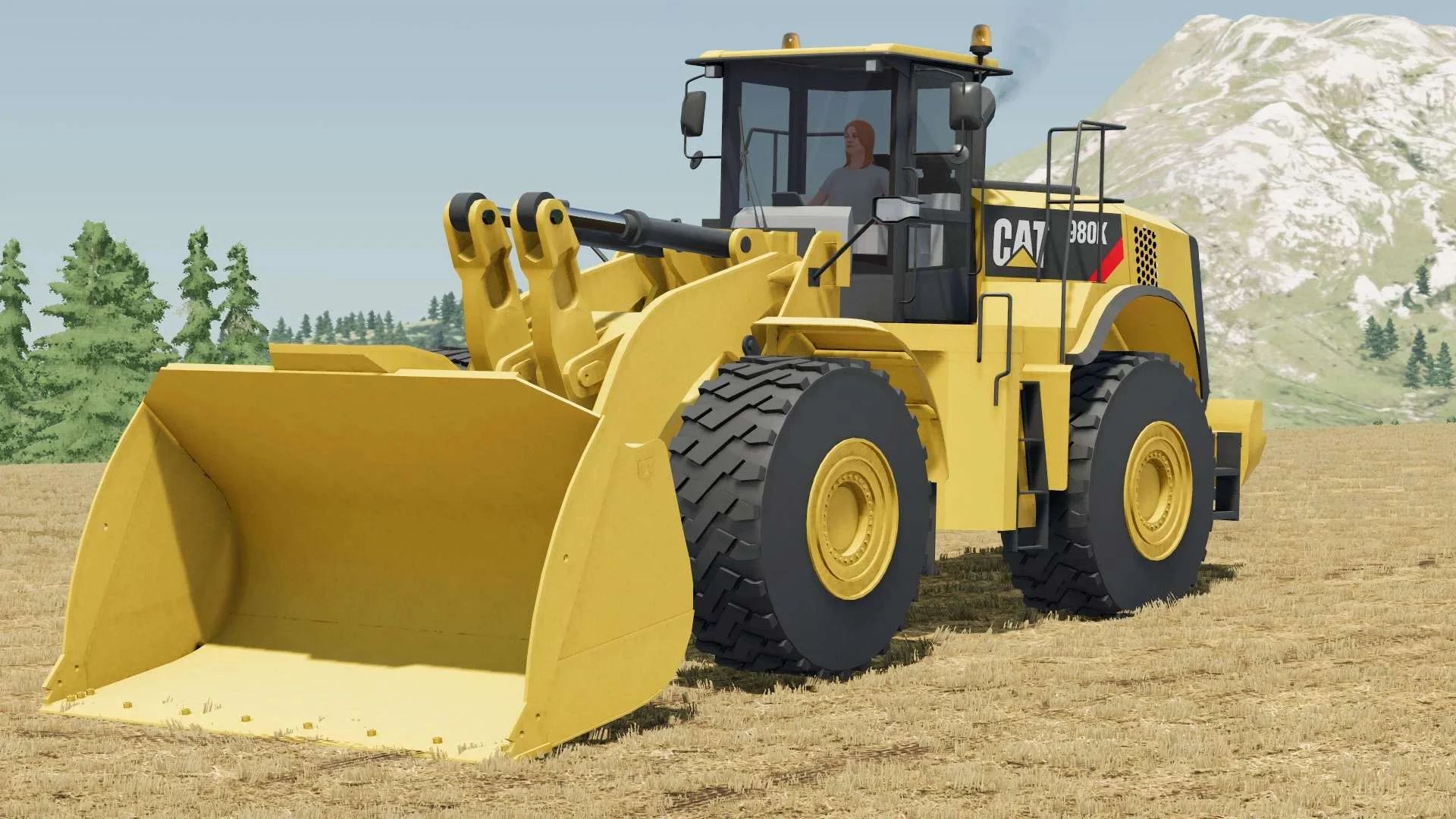 Caterpillar 980K v1.0 FS22 FS22 Mod Free Download