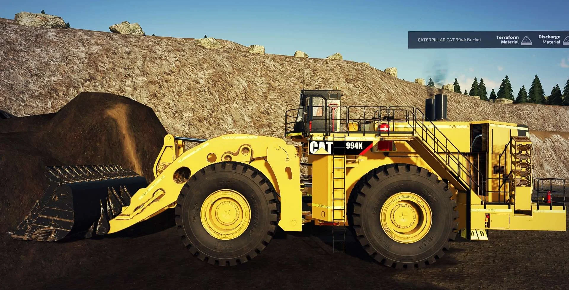CATERPILLAR 994K LOADER [OPERATOR EDITION] v1.0 FS22 FS22 Mod Free Download
