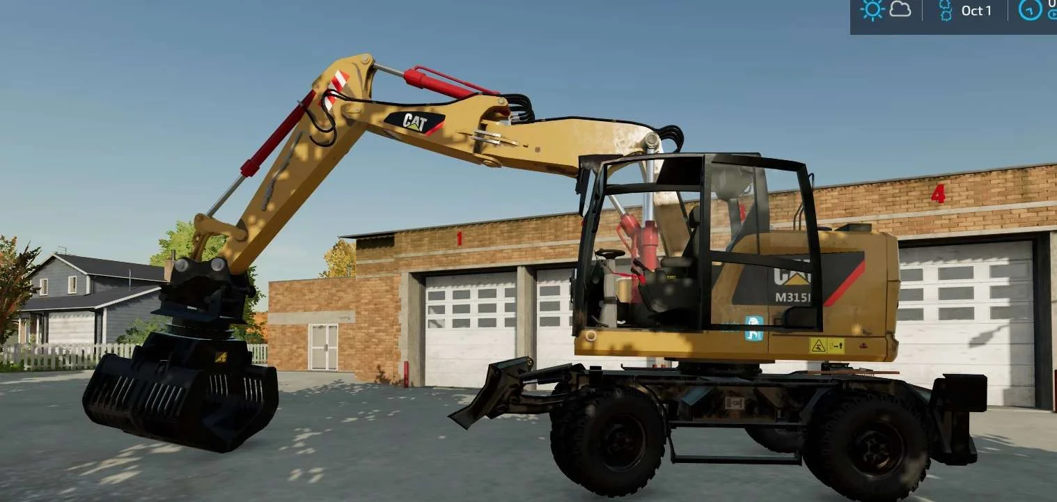 Caterpillar M315F v2.0 FS22 FS22 Mod Free Download