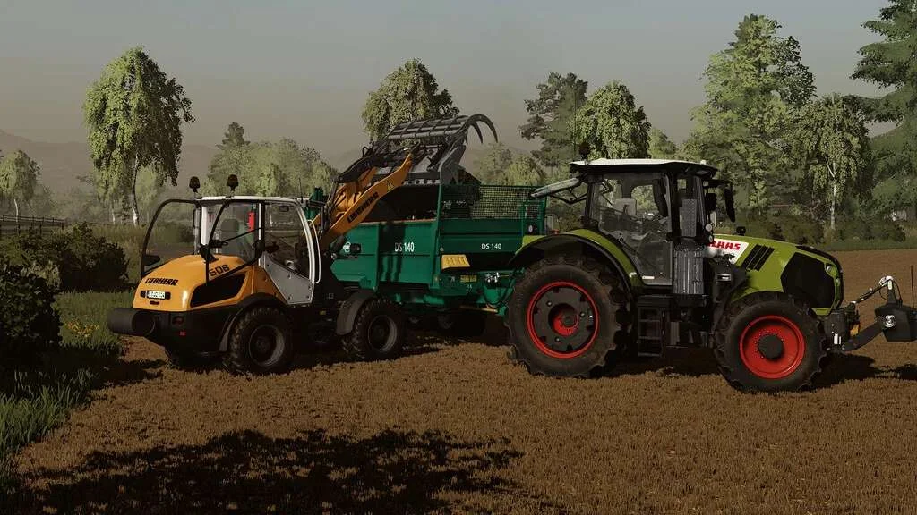 CLAAS Torion 639 / Liebherr 508L v1.0 FS22 FS22 Mod Free Download